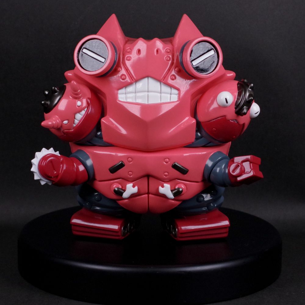 ソフビ/TEK/メカ3頭大怪獣/サーモンピンク｜墓場の画廊ONLINE STORE