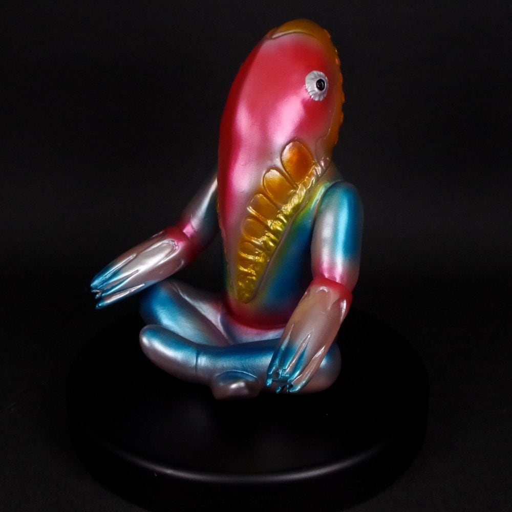 ブルマァク BULLMARK/ソフビ /メトロン星人/メタリック｜墓場の画廊