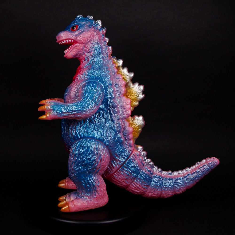 ソフビ】【ブルマァク】ゴジラ50（ピンク）/BULLMARK ブルマアク｜墓場