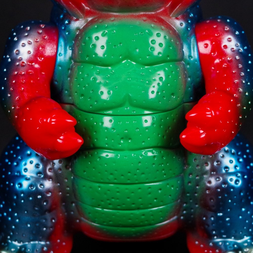 ソフビ/Planet-X プラネットエックス/Retro Kaijuセット/レッド｜墓場