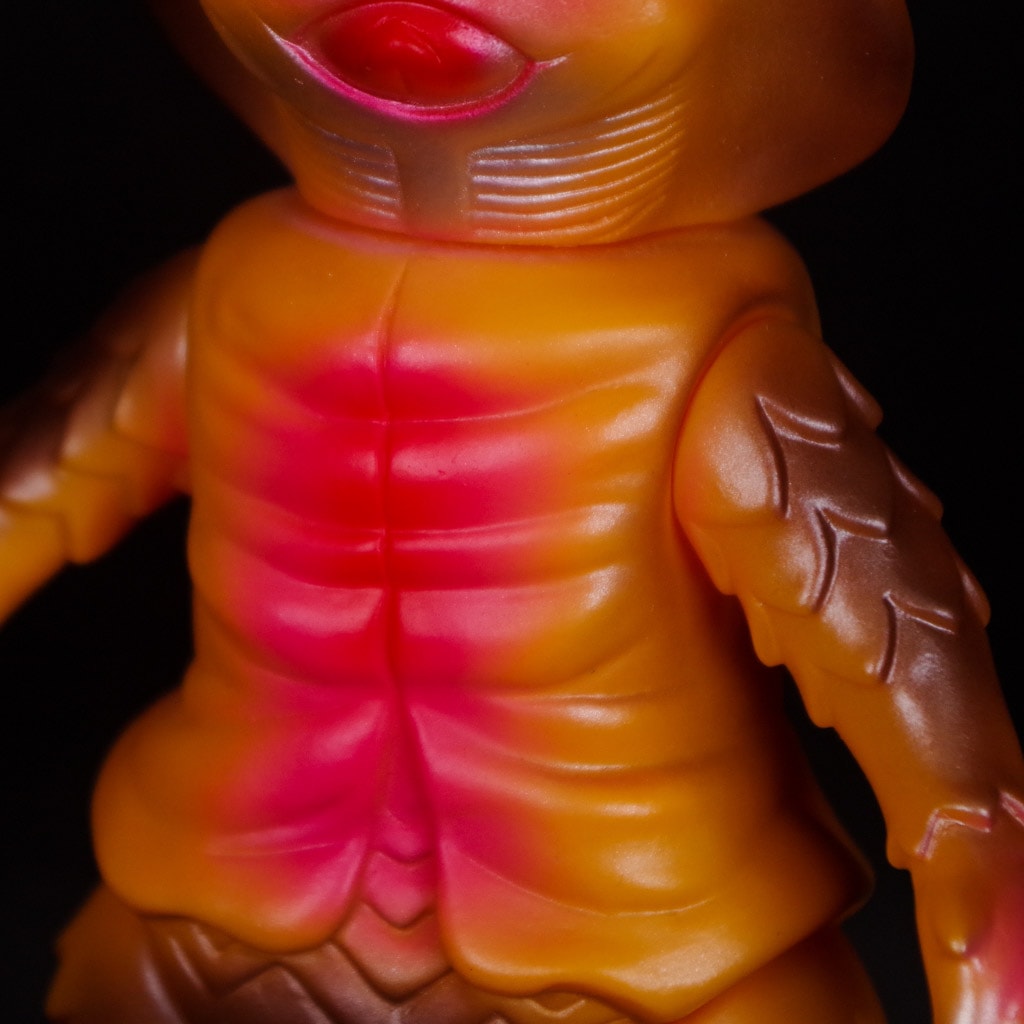 ブルマァク BULLMARK/ソフビ/アントラー/オレンジ｜墓場の画廊ONLINE STORE