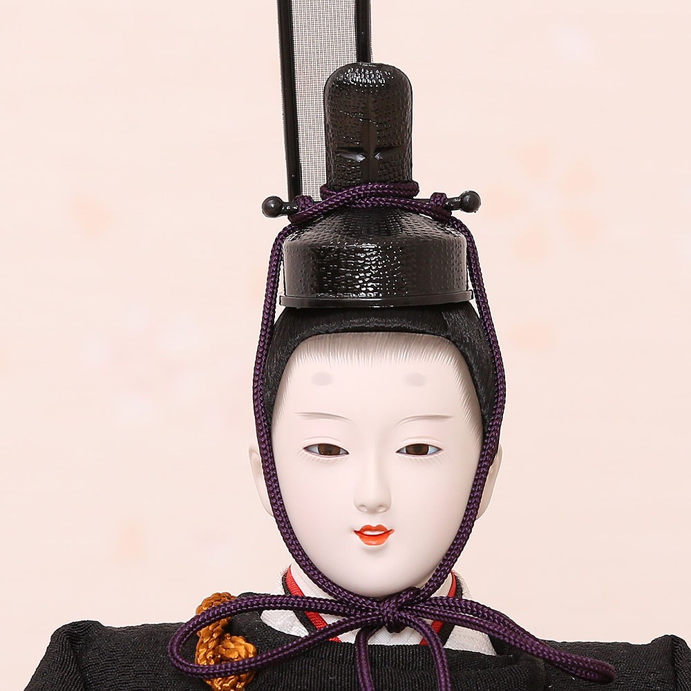 雛人形 新古今雛 工房天祥オリジナル 三五親王飾り 京友禅 貝あそび金