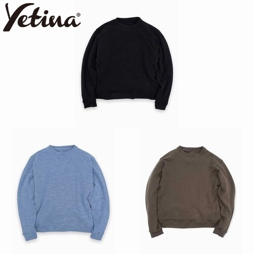イエティナ Yetina LIGHT CREW NECK Revised | GLAGH グラフ