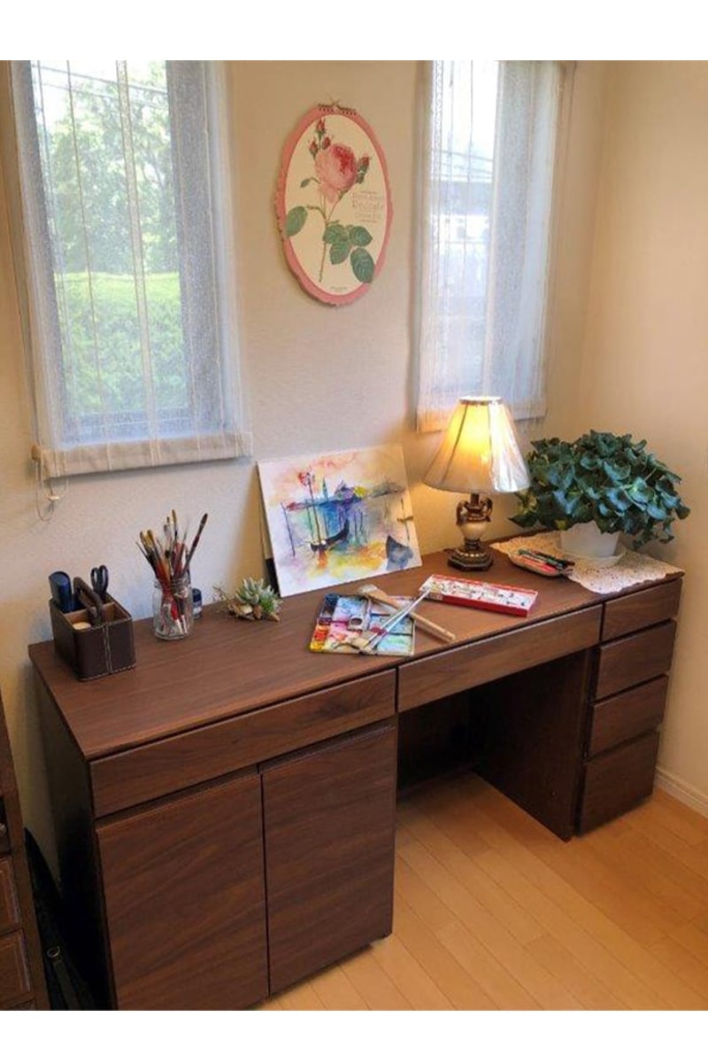 ASTER DESK SET1 90天板 + 30キャビネット (左開き・右開き) + 60デスク