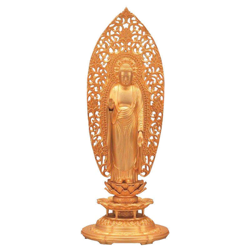 阿弥陀如来』仏像 松久朋琳 大仏師 【ポイント5％還元中】 : アートの