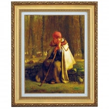 ミレー 「種まく人」 6号 美術品 絵画 立体複製名画【ポイント5％還元