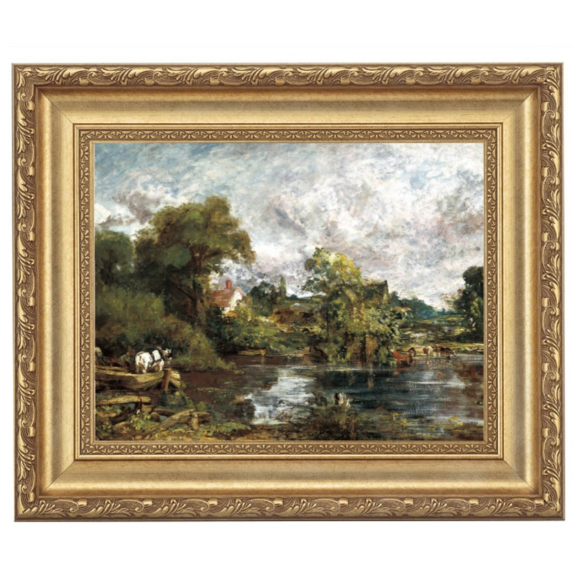 コンスタブル 「干草車」 6号 立体複製名画 【5％ポイント還元中