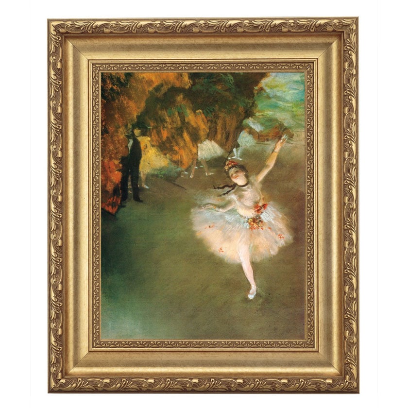 ドガ 「舞台の踊り子」 4号 立体複製名画 【5％ポイント還元中