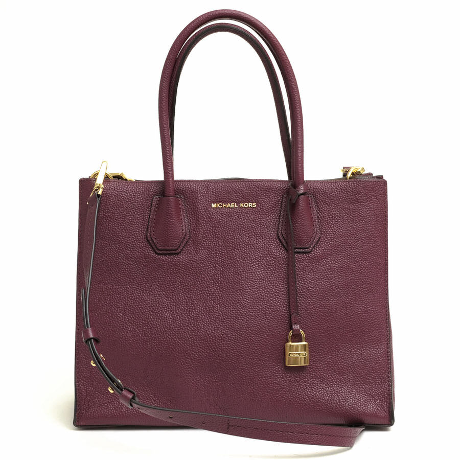 Michael Kors Riley Medium Satchel / マイケルコース ペブルドレザー