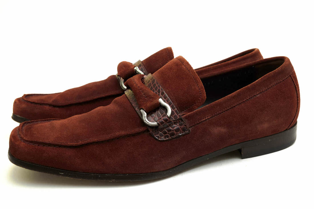 Salvatore Ferragamo 56VF 33797 / フェラガモ 牛革 レザーソール
