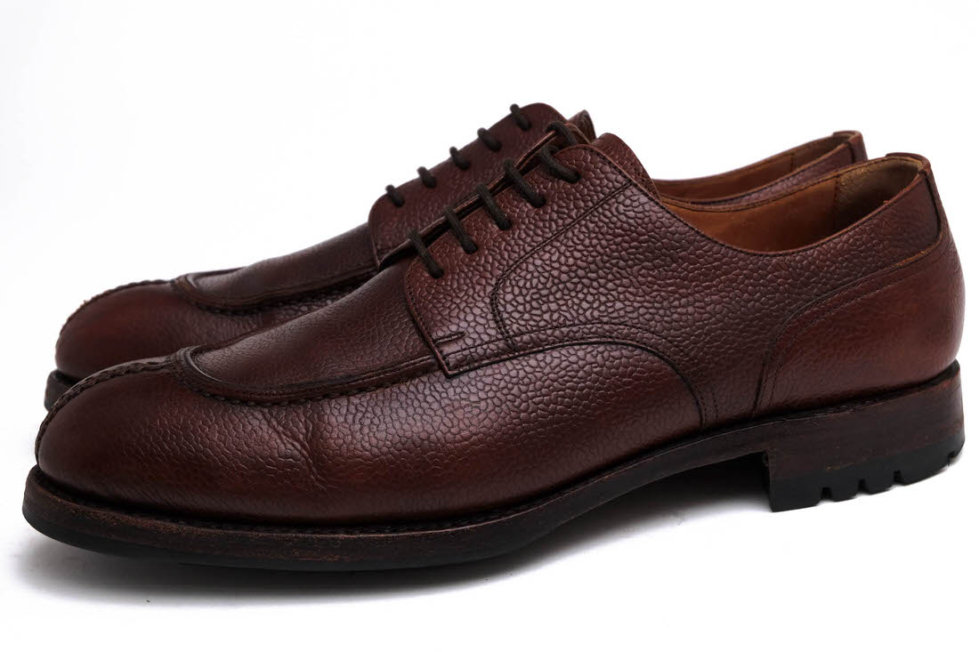 YANKO 14539 U-TIP SHOES / ヤンコ ボックスカーフ 牛革 Uチップ