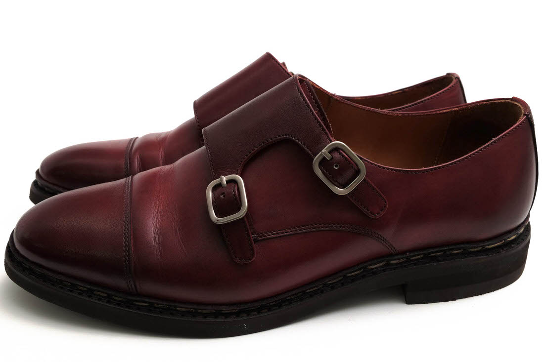 Berwick 5245 / バーウィック ストレートチップ カーフ 牛革 ダブル