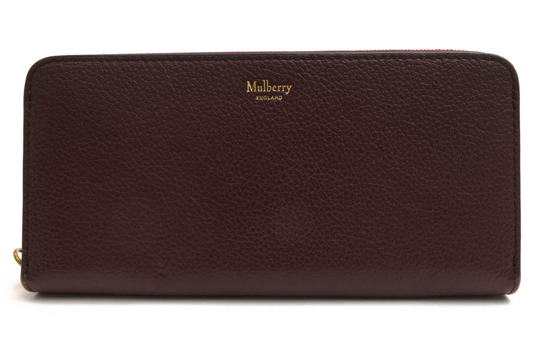 MULBERRY / マルベリー 巾着型 牛革 肩掛け ワンショルダーバッグ