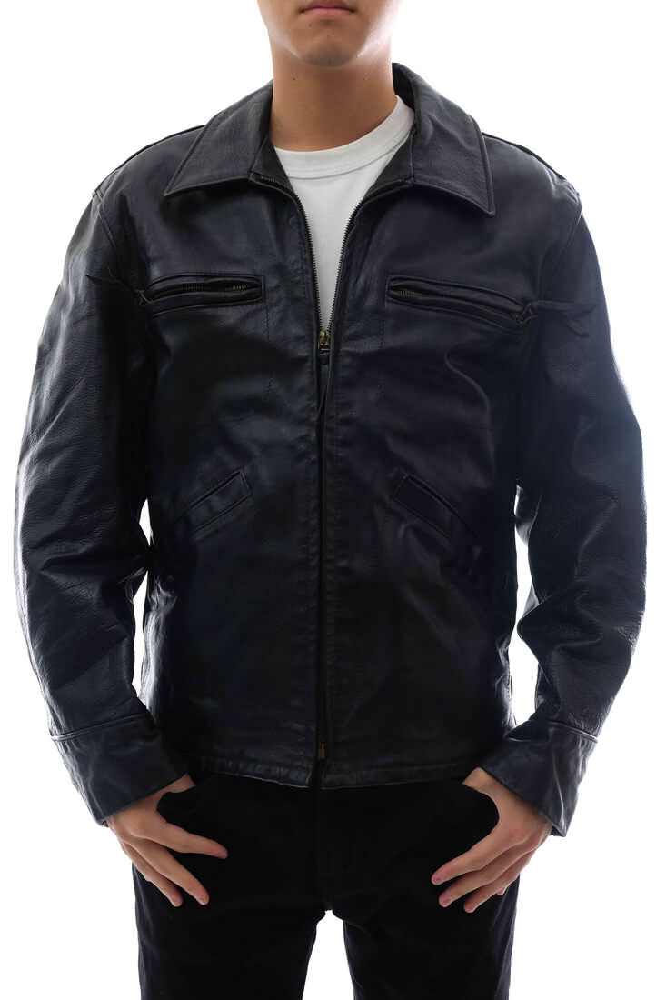 Schott Lot634 / ショット キルティング 米国産カウハイドレザー 牛革