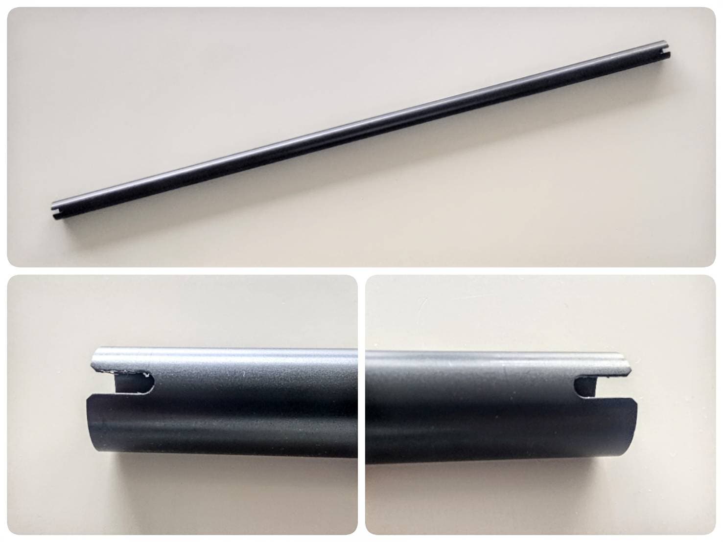 ヒロボー HIROBO パーツ 【0412-361】 テールブームパイプ L=695 黒