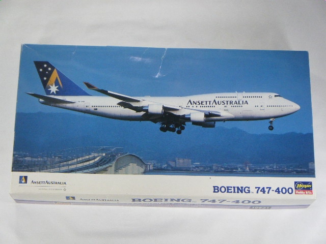 B747-400 （ハセガワ） 1/200 10621 アンセットオーストラリア