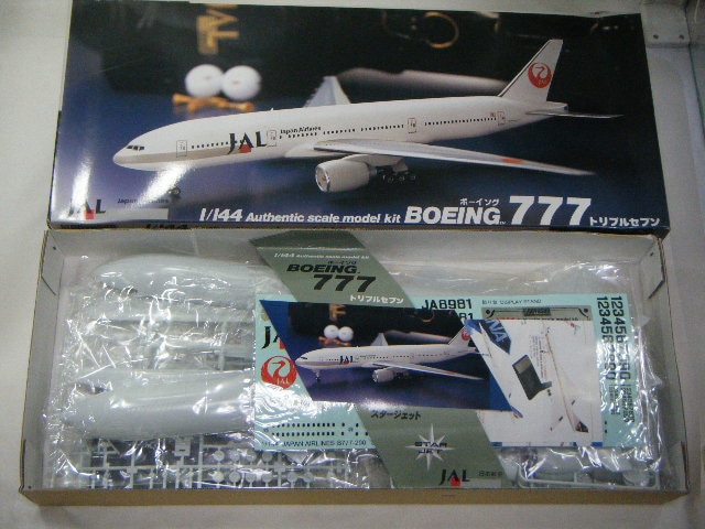 B777/JAL （童友社） KIT.NO.144-B7JL-4000 | 飛行機プラモデル,1/144
