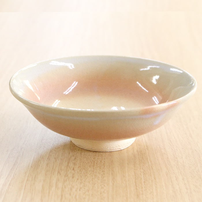 茶道具 抹茶茶碗 萩焼 泉流山窯 平茶碗