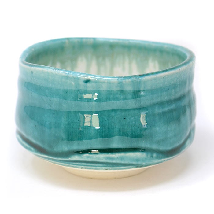 茶道具 抹茶茶碗 美濃焼 ルコ釉（M-1434）