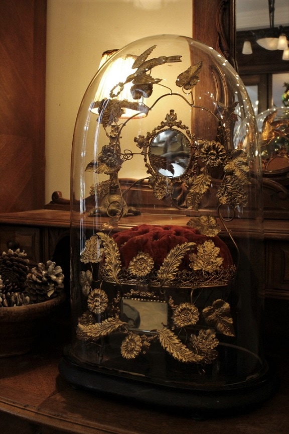 フランス 19世紀 グローブドマリエ（Globe de mariee） ディスプレイ