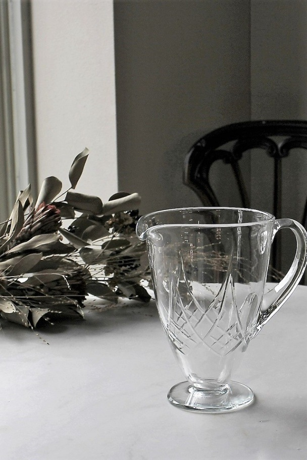 フランス クリスタルガラスジャグ 水差し 185mm 5474 | グラスウェア