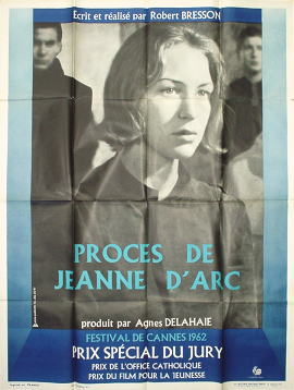 ジャンヌ・ダルク裁判 1962年 ロベール・ブレッソン監督 | 映画