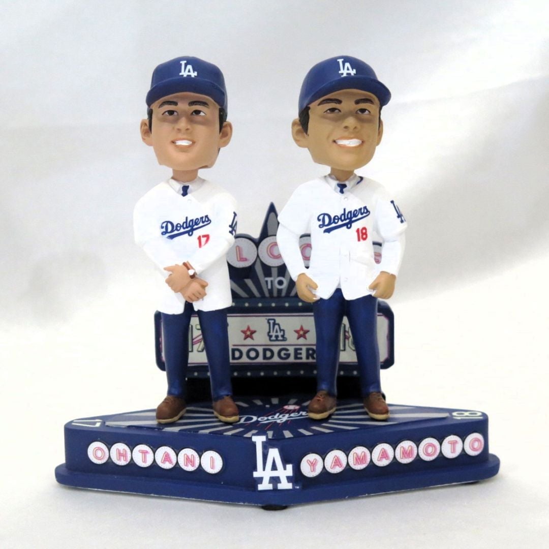 ☆限定30個☆大谷翔平＆山本由伸ドジャース入団記念foco社製ミニ