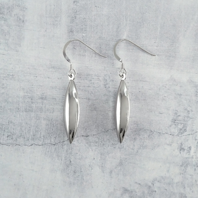 0020362SVE SV925製ピアス マーキス 41.0×8.5×16.0mmポスト線径0.7mm 1