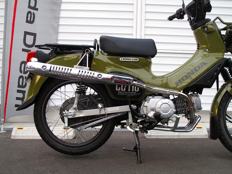 クロスカブ（JA45）用 アップマフラーType2 【政府認証】