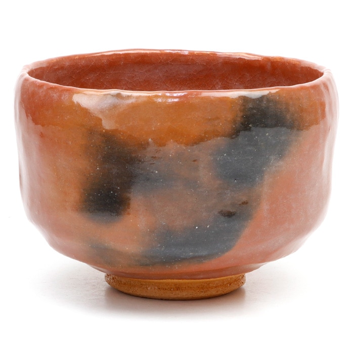 茶道具 楽茶碗】 松楽窯作 赤楽茶碗 | 楽焼茶碗 - CHATOWA 茶と和 抹茶