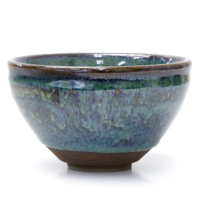 抹茶碗 天目京型抹茶碗 青】 正山作 | 常用茶碗 - CHATOWA 茶と和 抹茶