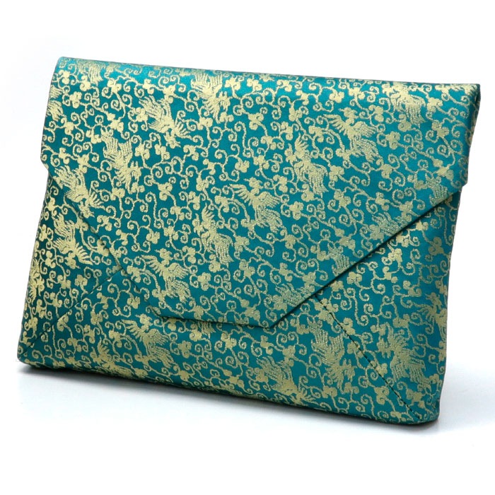 数寄屋袋 男性用 大寸 裏地紫 亡羊緞子 正絹 | すべての商品 - CHATOWA