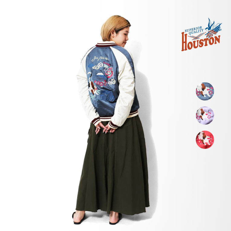 HOUSTON woman / ヒューストン ウーマン 5048W SOUVENIR JACKET (CAT
