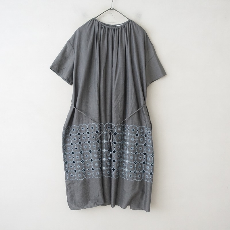 美品/定価6.2万】ミナペルホネン mina perhonen anemone 刺しゅう