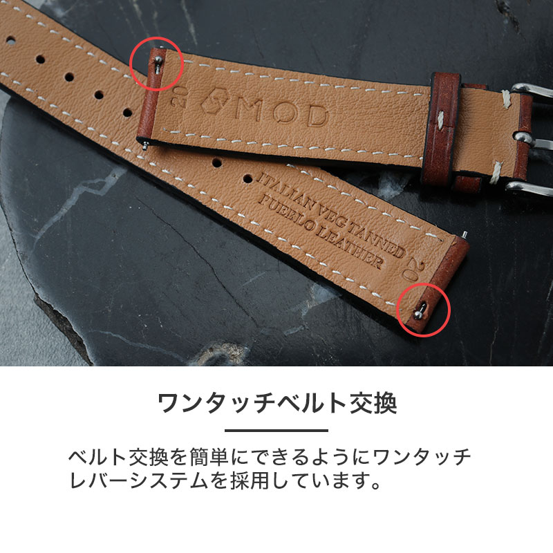 OMEGA SEA MASTER オメガ シーマスター 対応】MOD PUEBLO LEATHER