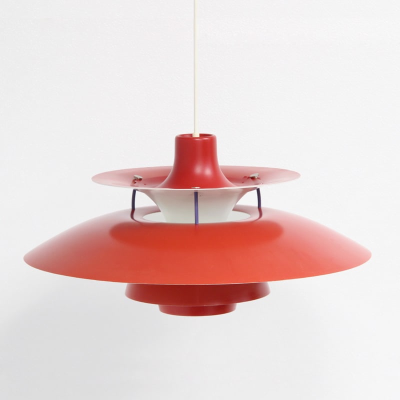 ルイスポールセン PH5 赤 北欧 ヴィンテージ 照明 | 北欧,照明 | ibukiya