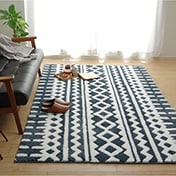 ラグ マルク シャギーラグ 140×200cm 幾何学模様｜イケヒコ公式通販