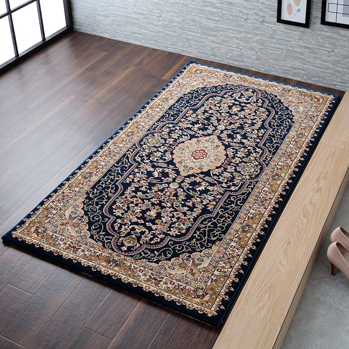 ウィルトンラグ ベルミラ トルコ製 メダリオン クラシック｜イケヒコ