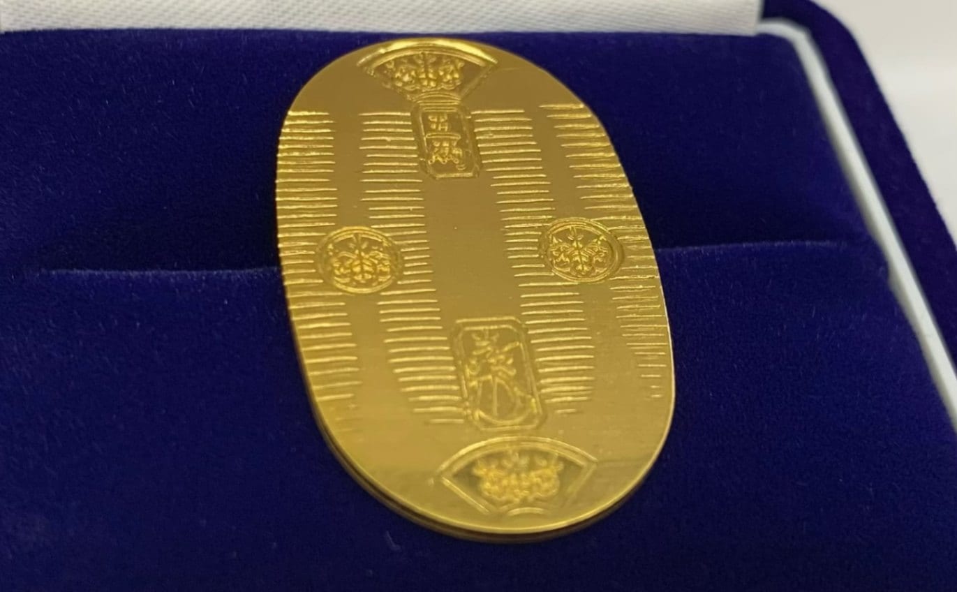 純金小判天保五両判（レプリカ）10gUP造幣局検定刻印入 | 小判/500g