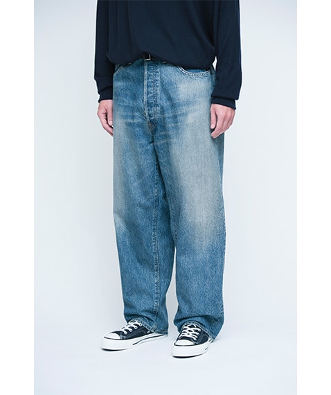 No.22 Washed Wide Denim Pants［AP-4003］【2025SS】【25STYLE1