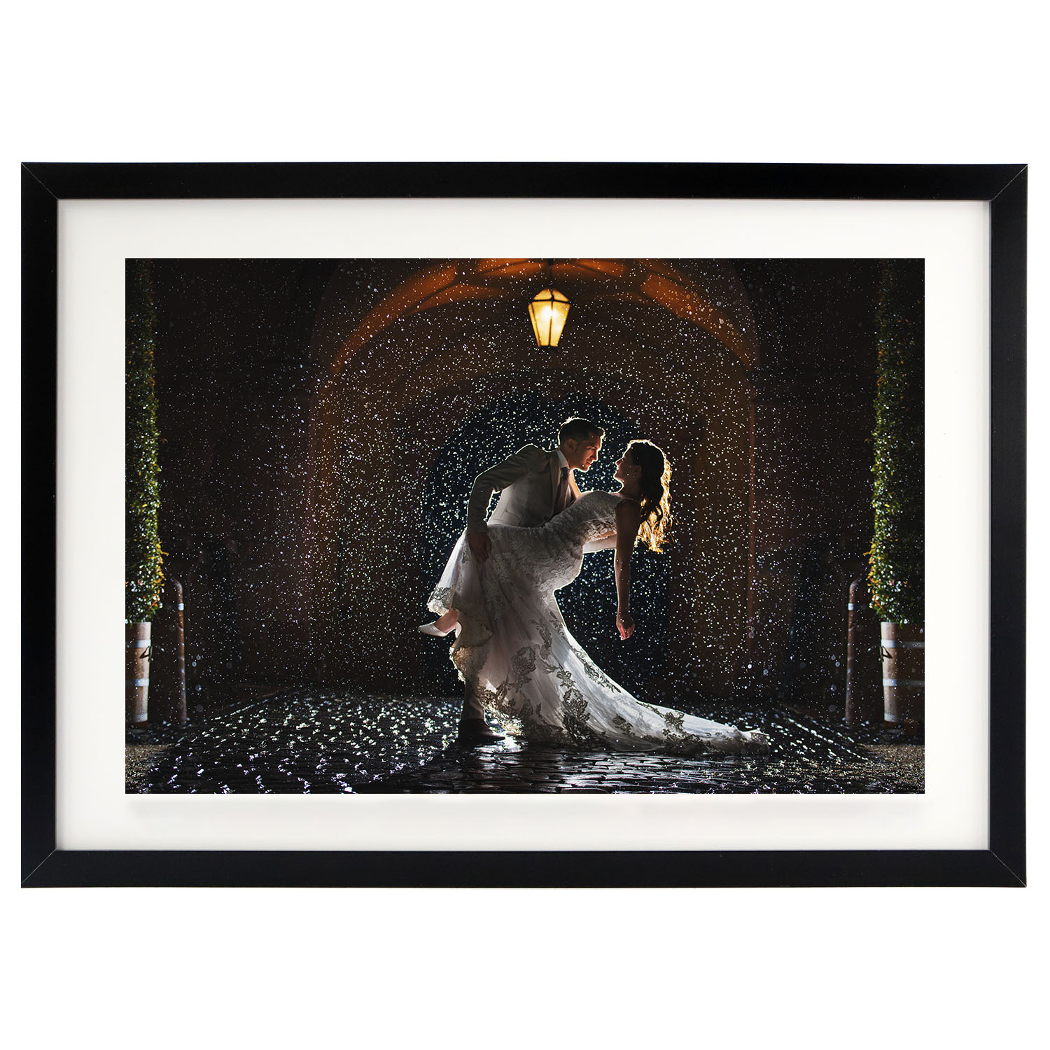 ギャラリーフレーム クラシックスクエアブラック ボード付（糊付） A2