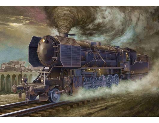 トランぺッター 1/35 ドイツ 軍用蒸気機関車 BR52