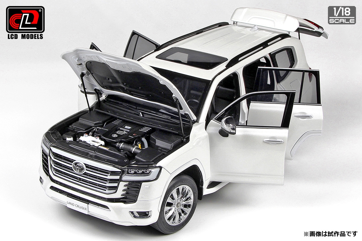 NEW 1/18 ランドクルーザー300 ZX ホワイト【LCD18013ZXWH】 | 自動車