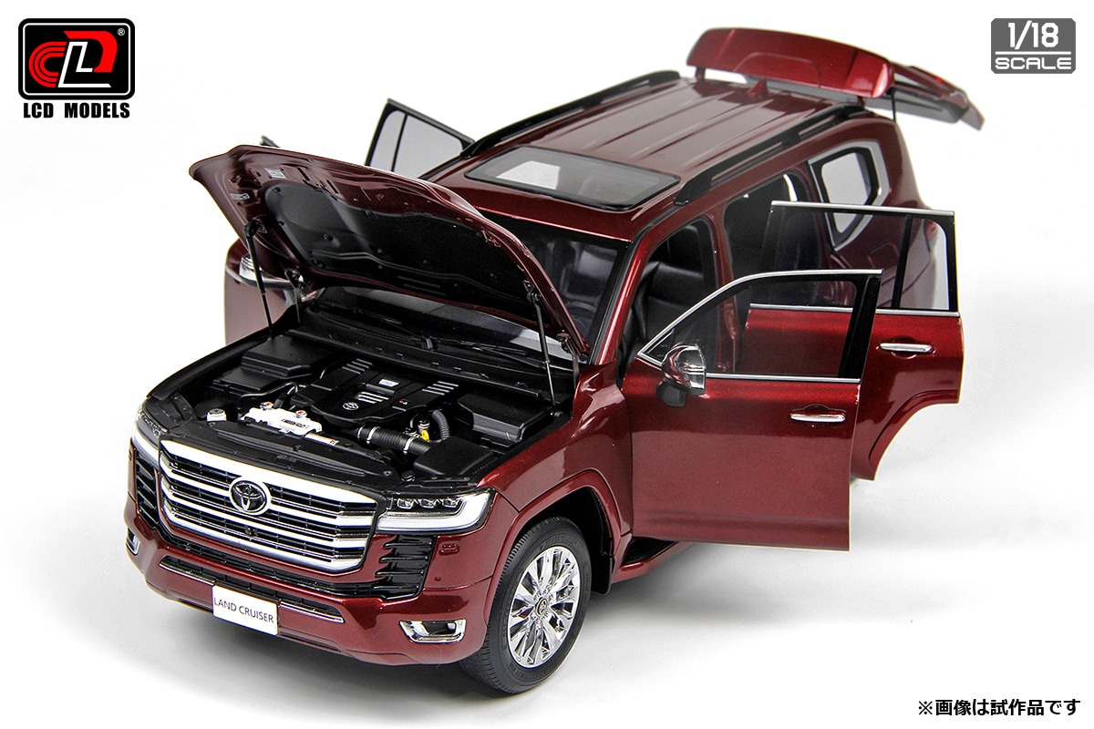 NEW 1/18 ランドクルーザー300 ZX レッド【LCD18013ZXRE】 | ブランド