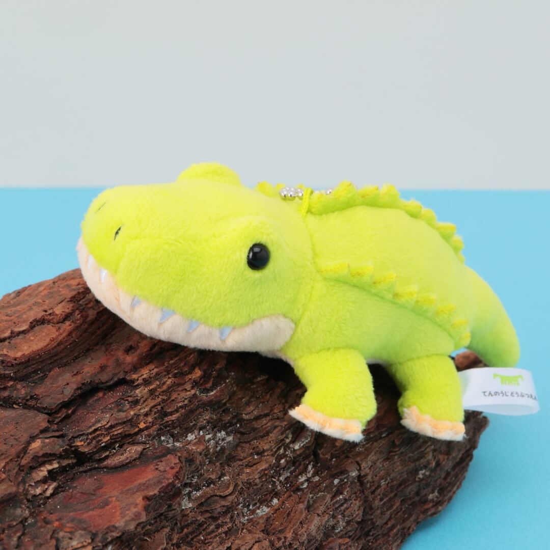 天王寺動物園オリジナル】 マスコットキーチェーン ワニ