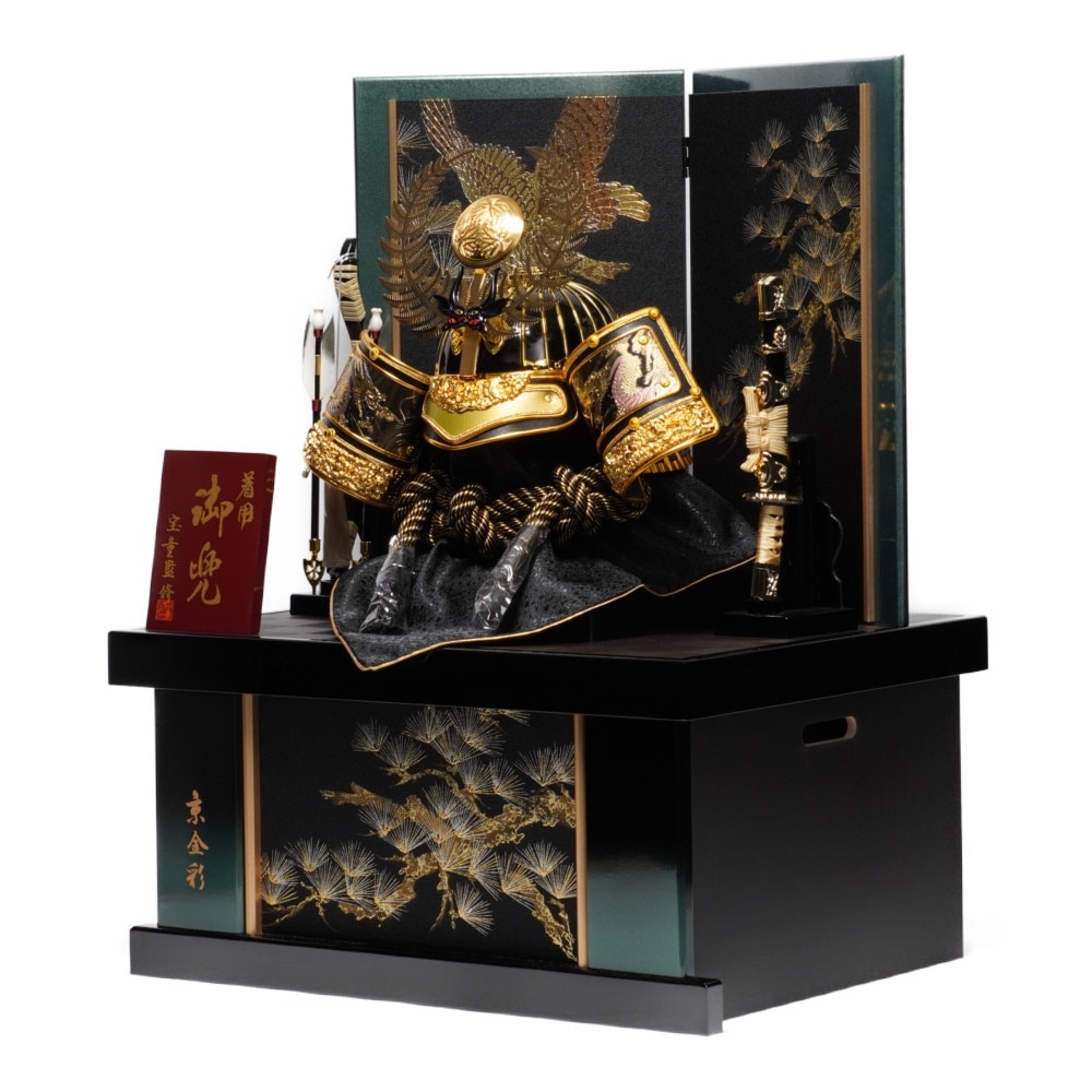 五月人形】20号 徳川家康 着用 兜収納飾り〈宝童作〉 ｜雛人形・五月