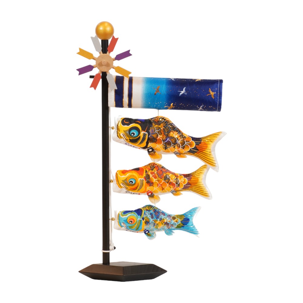 つるし飾り】室内鯉 卓上鯉のぼり 京錦〈男の子〉[245T-311] ｜雛人形