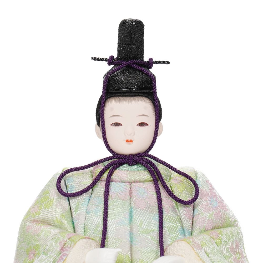 木目込み雛人形】さくらさくら 五人揃い二段飾り | 木村一秀作