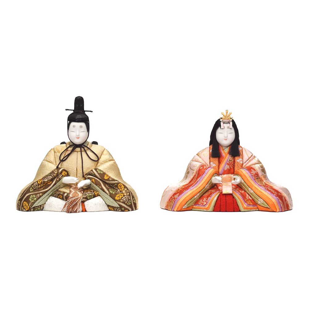 木目込み雛人形】本金和泉雛 親王飾り | 真多呂作 ｜雛人形・五月人形