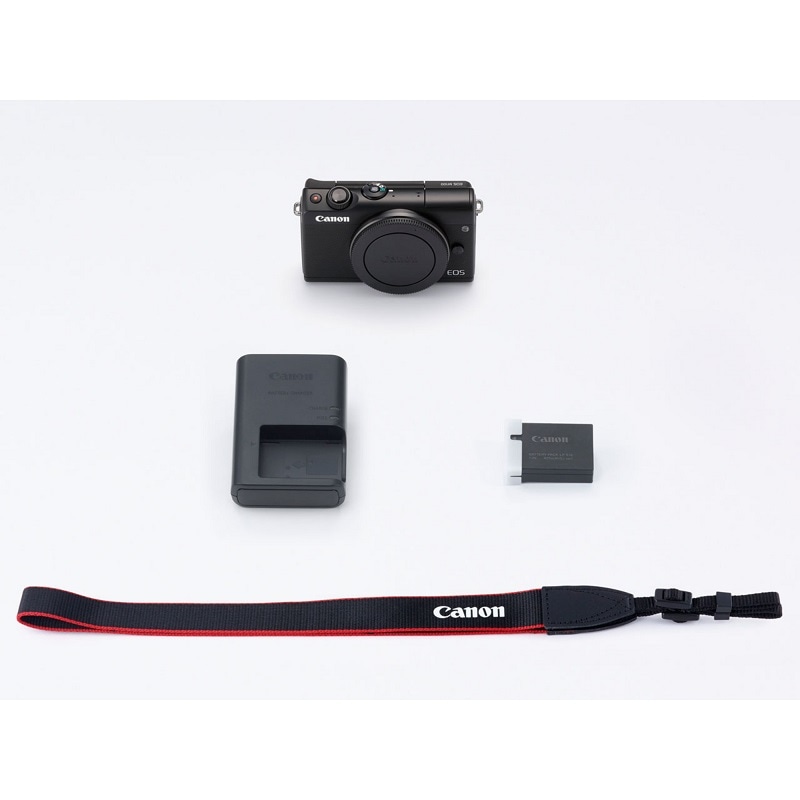 Canon キヤノン ミラーレス一眼カメラ EOS M100 ボディ ブラック 新品